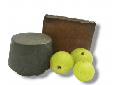 Твердый шампунь с амлой и ментолом